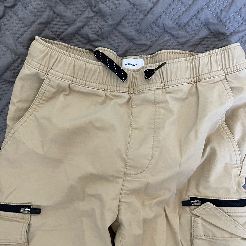Old navy cargo drawstring joggers size 10-12